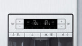 300 Series Freestanding Counter-Depth Side-by-Side Refrigerator 36'' Easy clean stainless steel B20CS30SNS