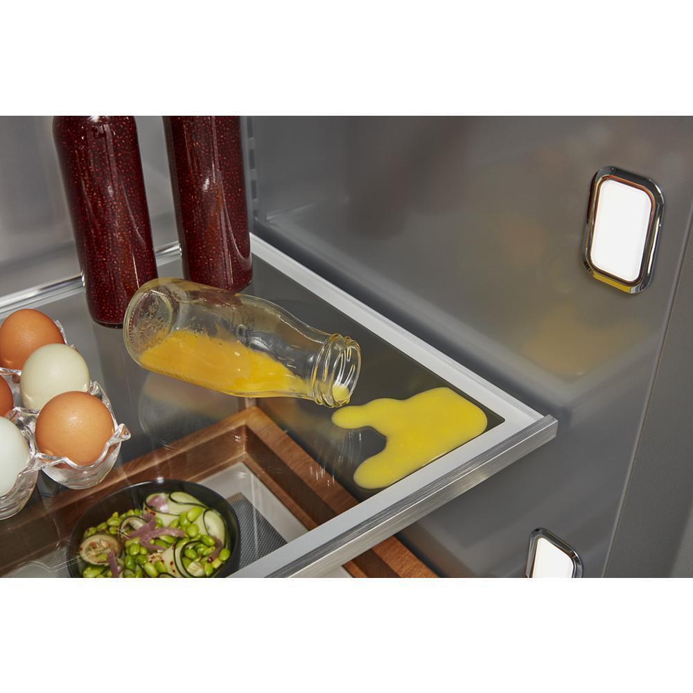 20.8 Cu. Ft. 36" Built-In Side-by-Side Refrigerator with Ice and Water Dispenser