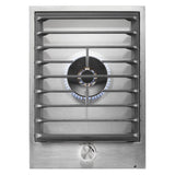 Custom 15" Single-Burner Gas Cooktop with Wok Ring