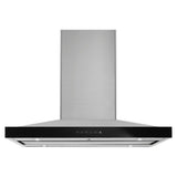 Lustre Stainless 36" Pyramid Style Island Mount Canopy Hood
