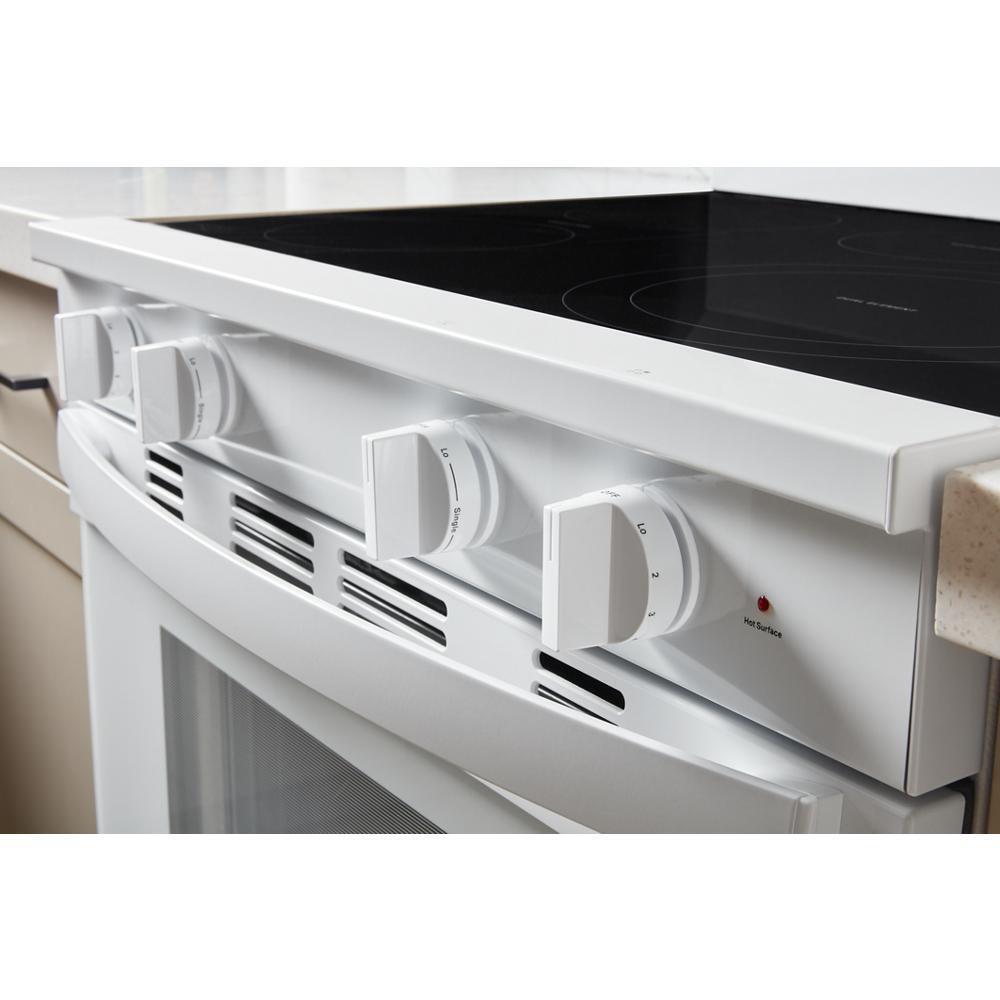 30-inch Electric Smart Range with Air Cooking Technology, No Preheat Air Fry, High Speed Preheat Oven, WipeClean™ Coating, and Steam/Self Clean