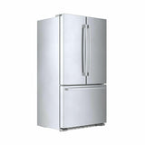 800 Series French Door Bottom Mount Refrigerator 36'' Easy clean stainless steel B21CT80SNS
