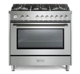 Verona Prima 36" Gas Range - Stainless Steel