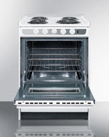 24" Wide Electric Coil Top Range