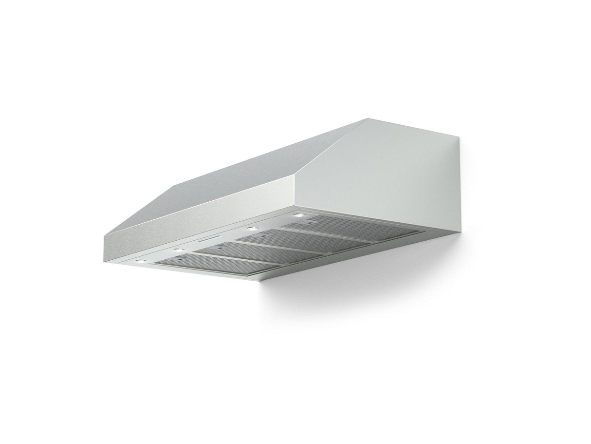48" Designer Low Profile Hood, Wall-mount - 1200 CFM - 4 Speeds