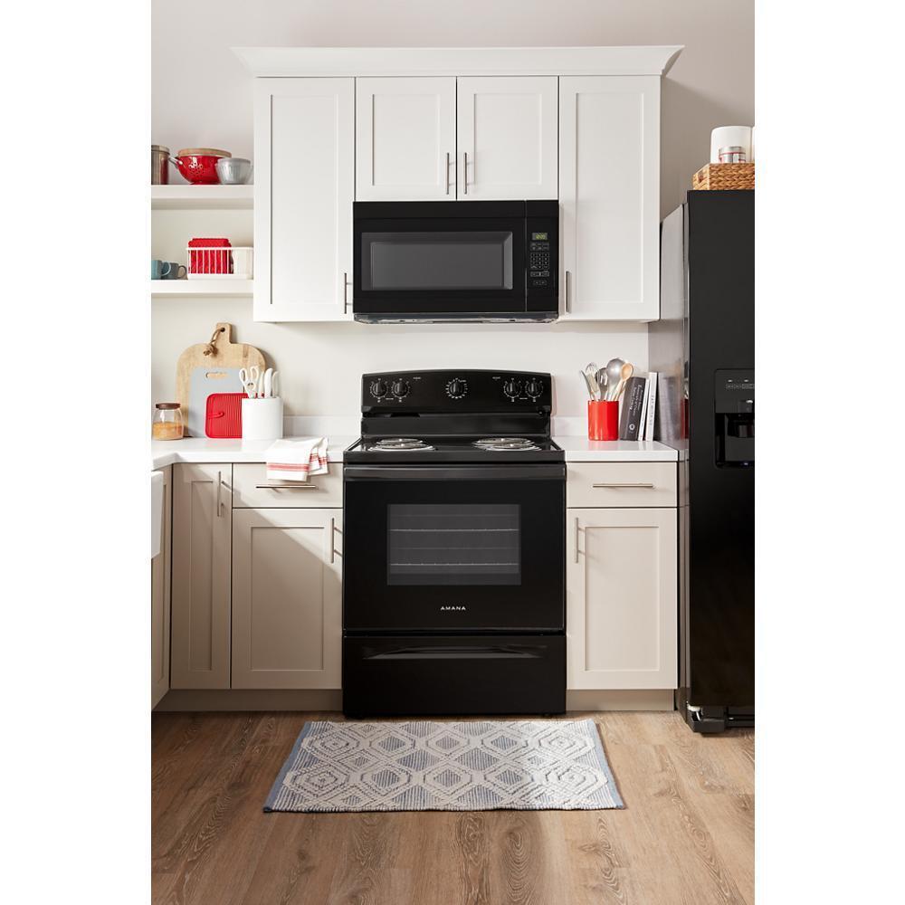 Amana® 30-Inch Electric Range with Extra-Large Oven Window