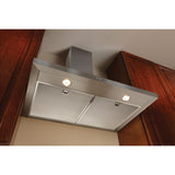**DISCONTINUED** Broan® 30-Inch Convertible Canopy Wall-Mount Range Hood w/ Heat Sentry®, 500 CFM, Stainless Steel
