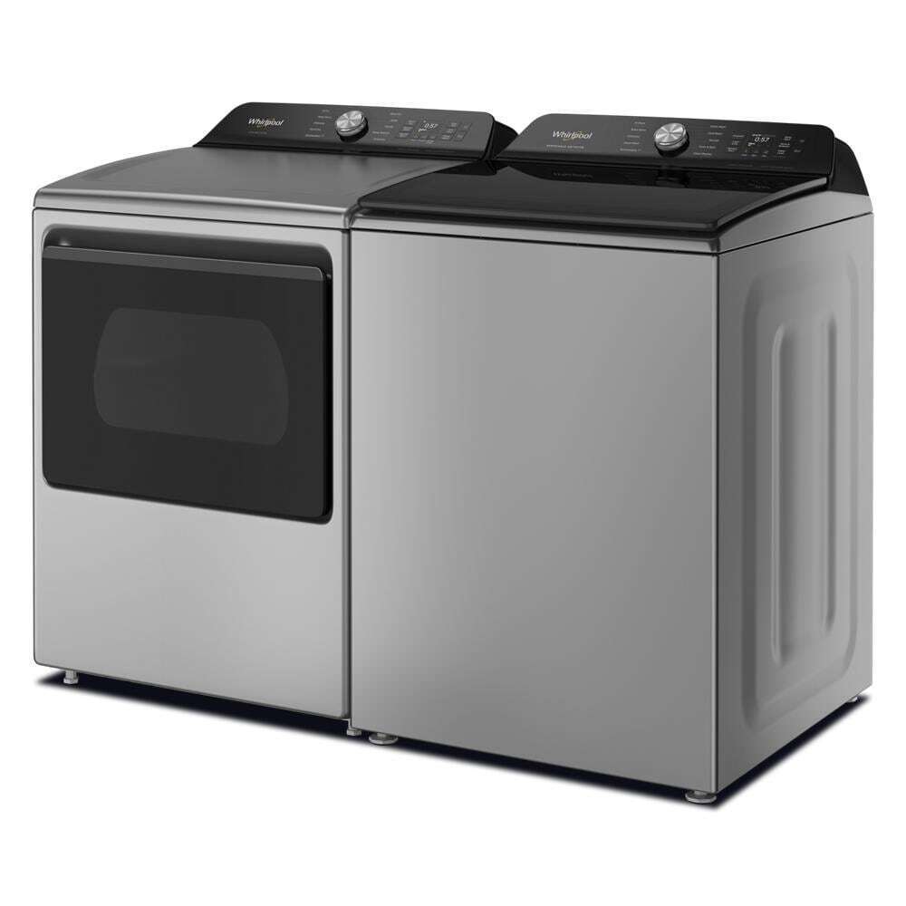 7.5 cu. ft. Smart Gas Top Load Dryer with Steam Iron and AI Dry