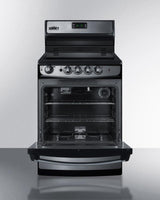 24" Wide Electric Smooth-top Range