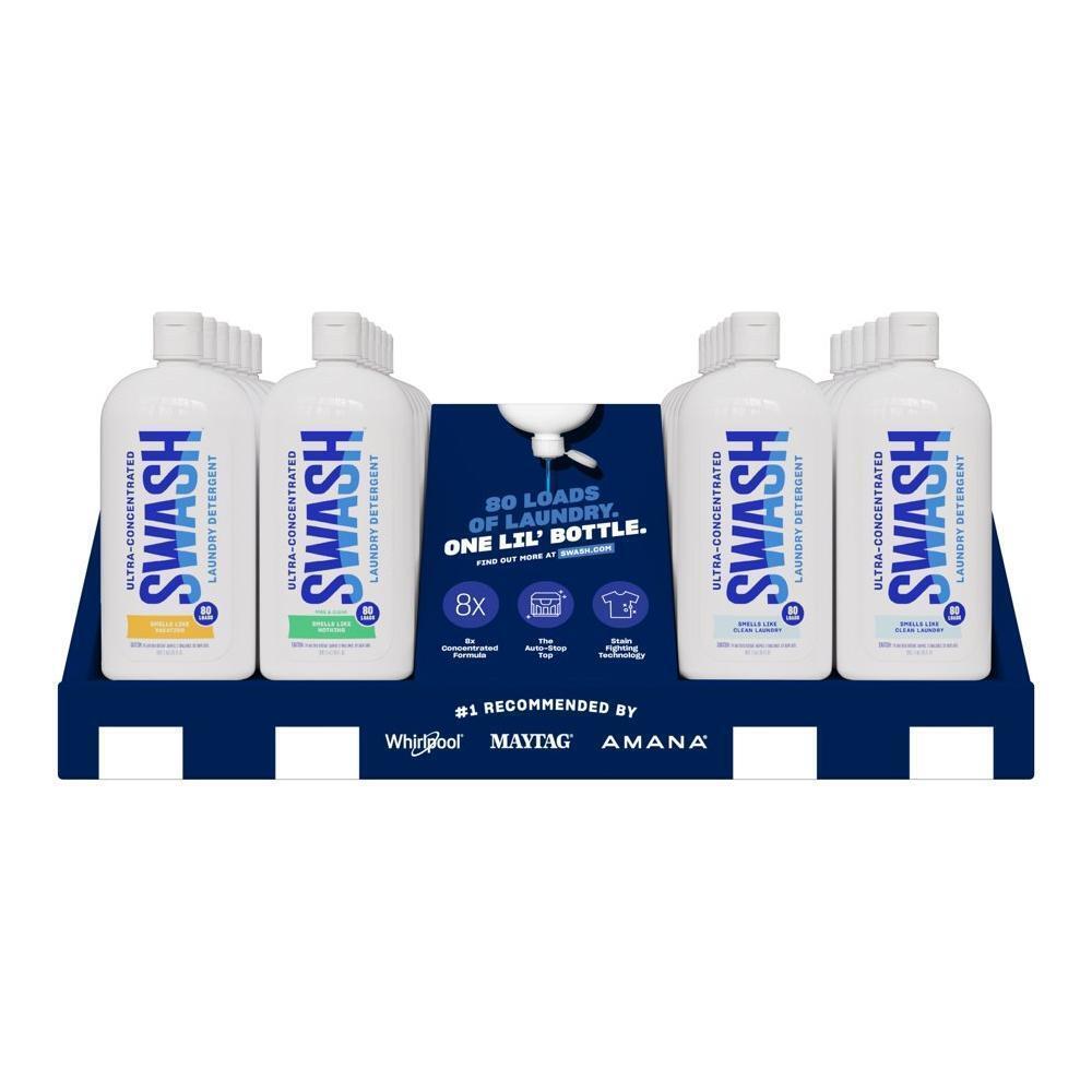 Display: 24 ct. Swash laundry detergent in a full color printed countertop display