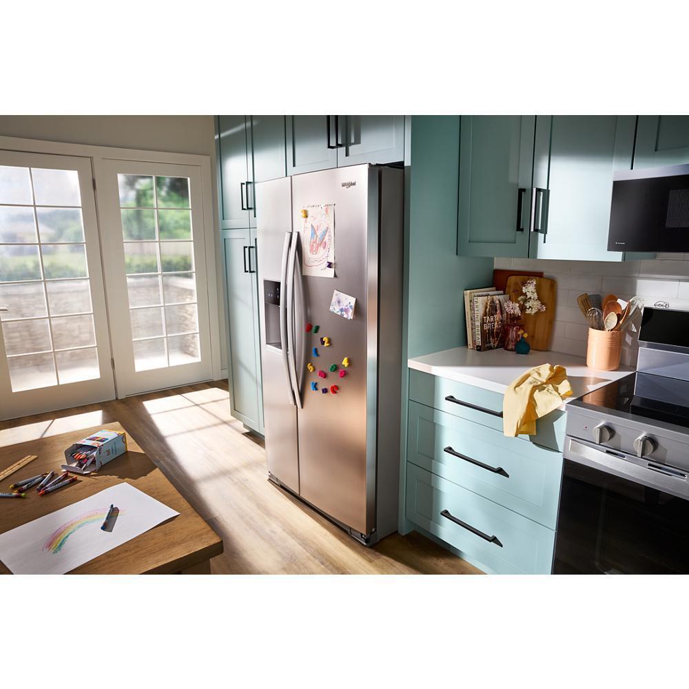 36-inch Wide Side-by-Side Refrigerator - 28 cu. ft.