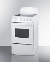 20" Wide Electric Smooth-top Range