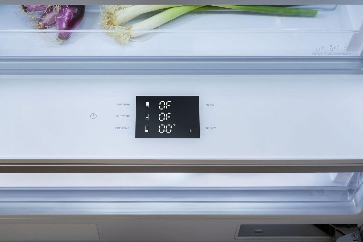 36 inch built-in Bottom Mount Refrigerator with ice maker, panel ready Panel Ready