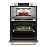 30-inch Smart Electric Combo Wall Oven with Assisted Cooking Modes
