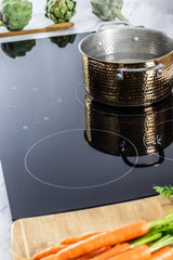36 in. width Induction Cooktop, European Black Mirror Finish Made with Premium SCHOTT Glass