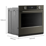 Smart Single Wall Oven with Assisted Cook Cycles