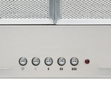 **DISCONTINUED** Broan® Elite 20.5-Inch Custom Range Hood Power Pack, 550 Max Blower CFM, Stainless Steel