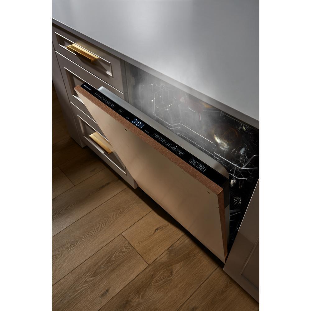 39 dBA Panel-Ready Flush-to-cabinet Dishwasher with FreeFlex™ Fit Third Level Rack