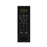 1.1 cu. ft. 1000W Sharp Countertop Black Microwave