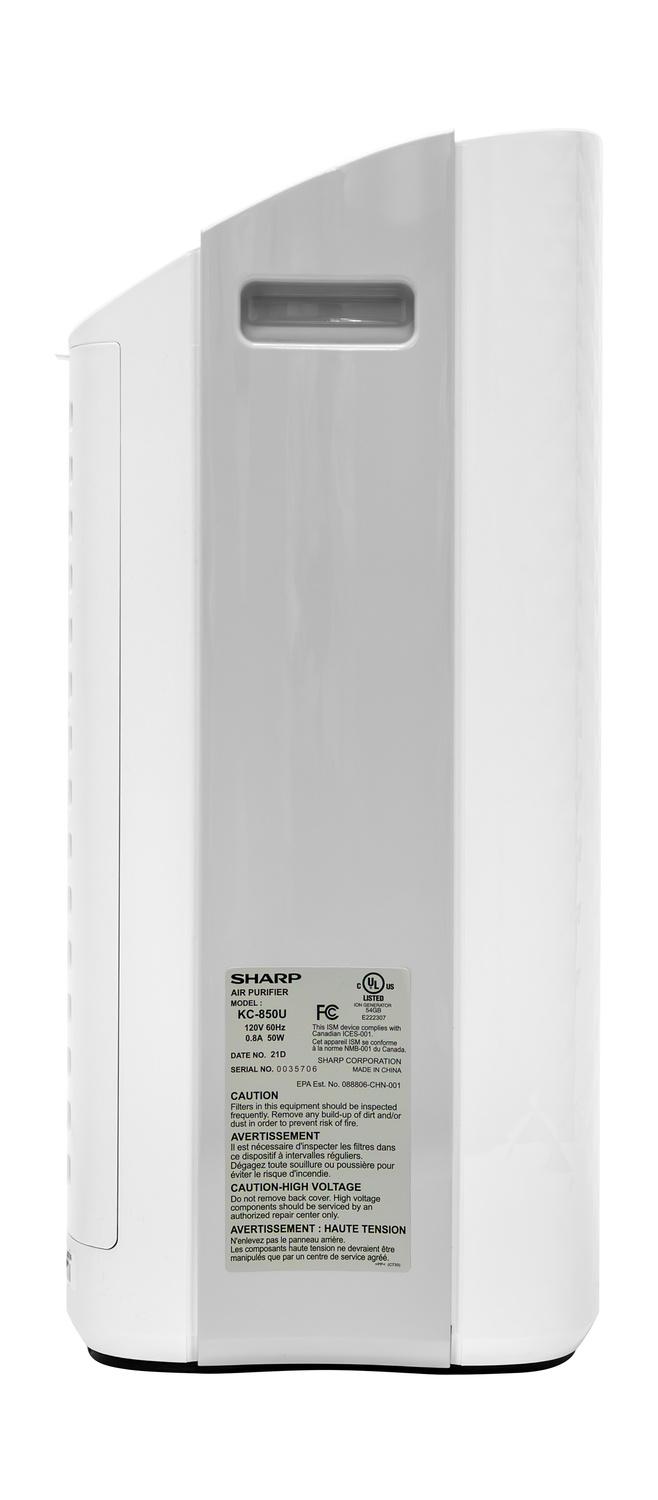 Sharp Plasmacluster Ion Air Purifier with True HEPA + Humidifier for Medium Rooms