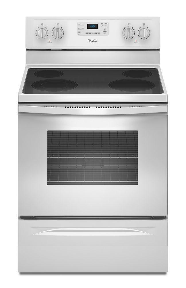 5.3 Cu. Ft. Freestanding Electric Range with Easy Wipe Ceramic Glass Cooktop