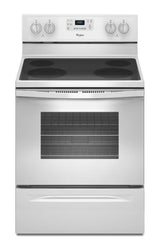 5.3 Cu. Ft. Freestanding Electric Range with Easy Wipe Ceramic Glass Cooktop