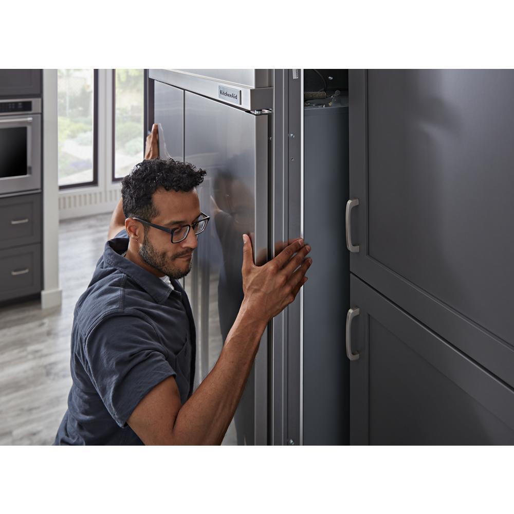 20.8 Cu. Ft. 36" Built-In Side-by-Side Refrigerator with Ice and Water Dispenser