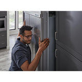 20.8 Cu. Ft. 36" Built-In Side-by-Side Refrigerator with Ice and Water Dispenser