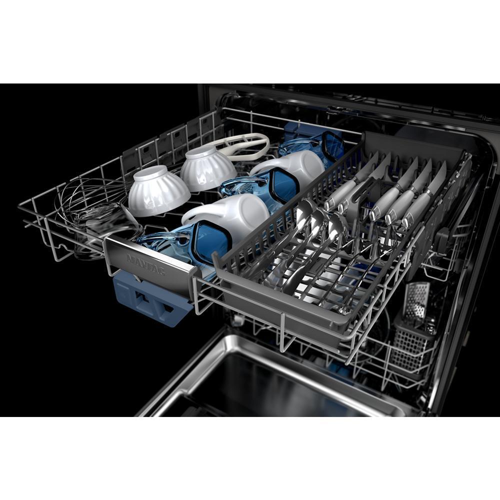 Top control dishwasher with Third Level Rack and Dual Power Filtration
