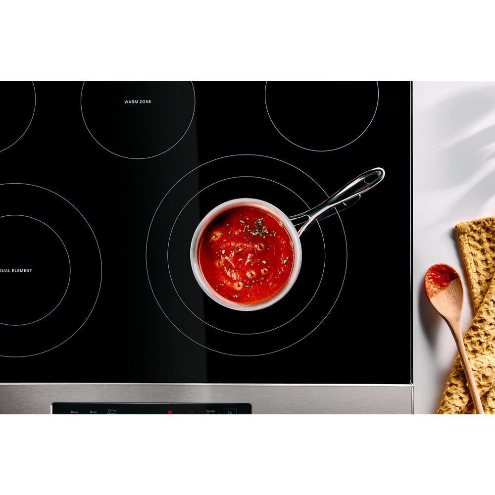 30-inch Electric Smart Range with Air Cooking Technology