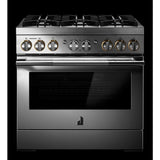 RISE™ 36" Dual-Fuel Professional Range