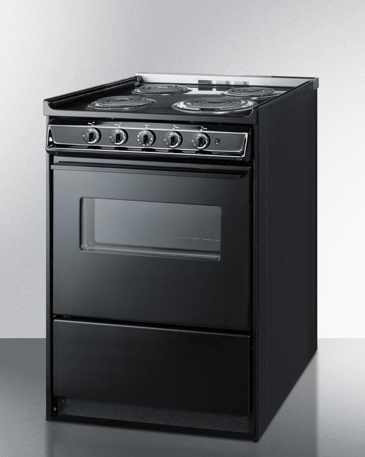 24" Wide Electric Coil Range