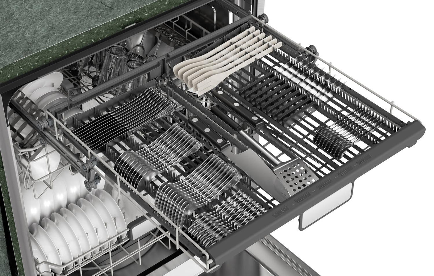 Sharp 24 in. Stainless Steel 47dB Dishwasher