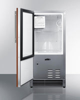 15" Wide 25 Lb. Drain-free Icemaker, ADA Compliant (panel Not Included)