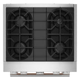 30-Inch 4 Burner Commercial-Style Dual Fuel Range with No Preheat Air Fry Mode