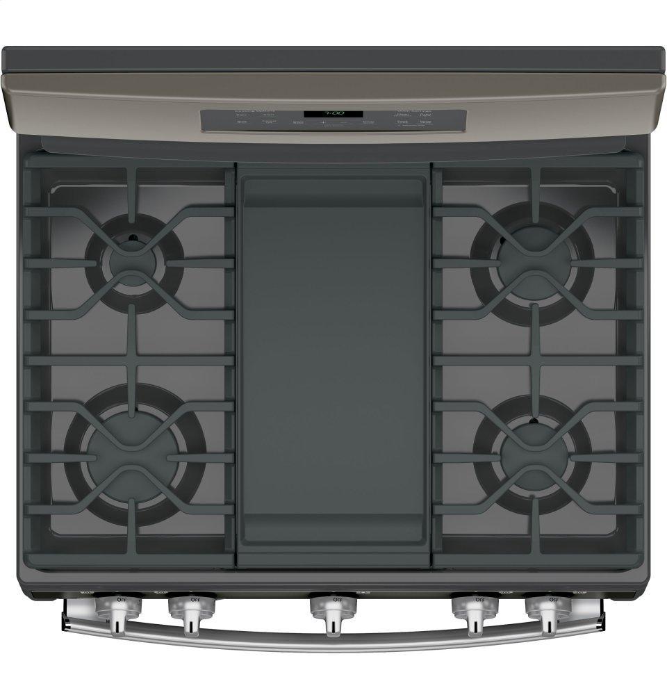 GE® 30" Free-Standing Gas Convection Range