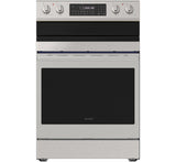 Sharp 30 in. 5 Burner 6.3 cu. ft. Freestanding Electric Range with True European Convection