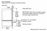 500 Series, 30", Storage Drawer