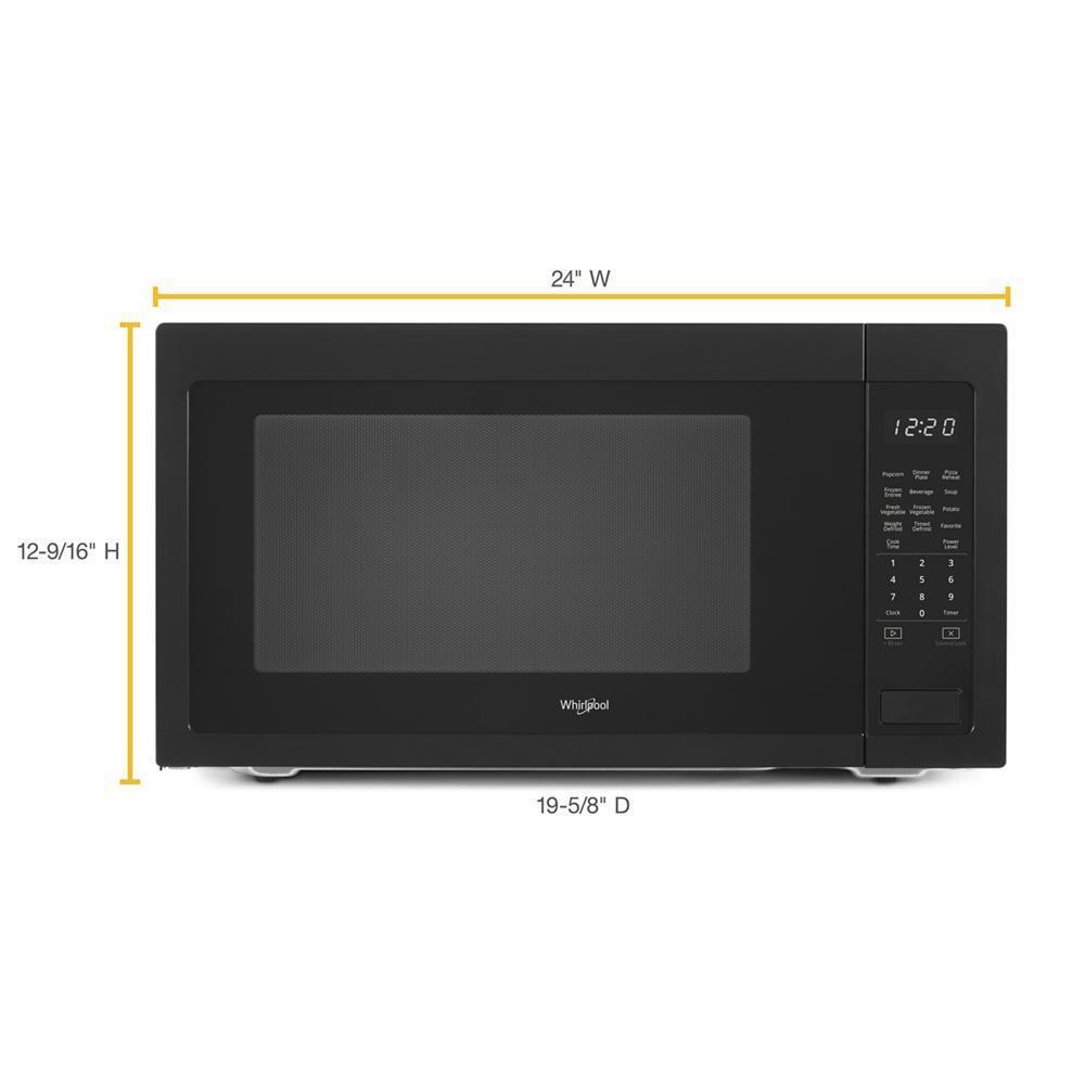 2.2 cu. ft. Countertop Microwave with 1,200-Watt Cooking Power