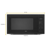 2.2 cu. ft. Countertop Microwave with 1,200-Watt Cooking Power