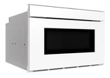 Sharp 24 in. 1.2 cu. ft. Deco Series Built-In Smart Microwave Drawer™ Oven with Easy Wave Open in White