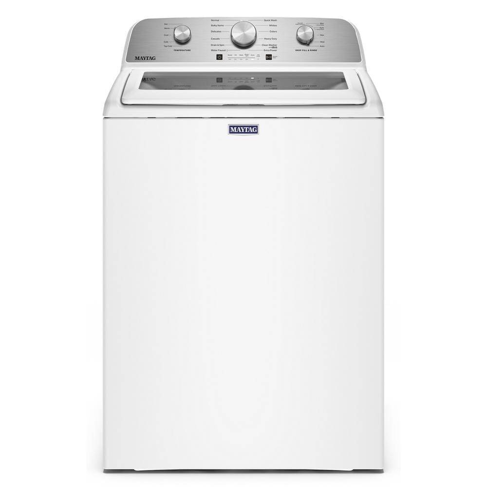 This 4.7 Cu. Ft. capacity top load washer from Maytag delivers the stain-fighting power that s built to handle tough loads.