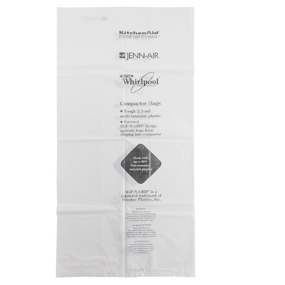 15 Pack-Plastic Compactor Bags-15" Models