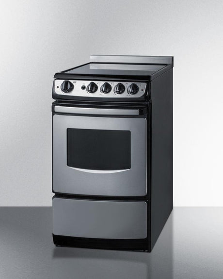 20" Wide Electric Smooth-top Range