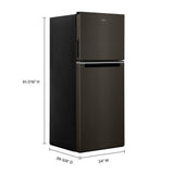 24-inch Wide Top-Freezer Refrigerator - 11.6 cu. ft.