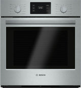 500 Series, 27", Single Wall Oven, SS, EU Convection, Knob Control