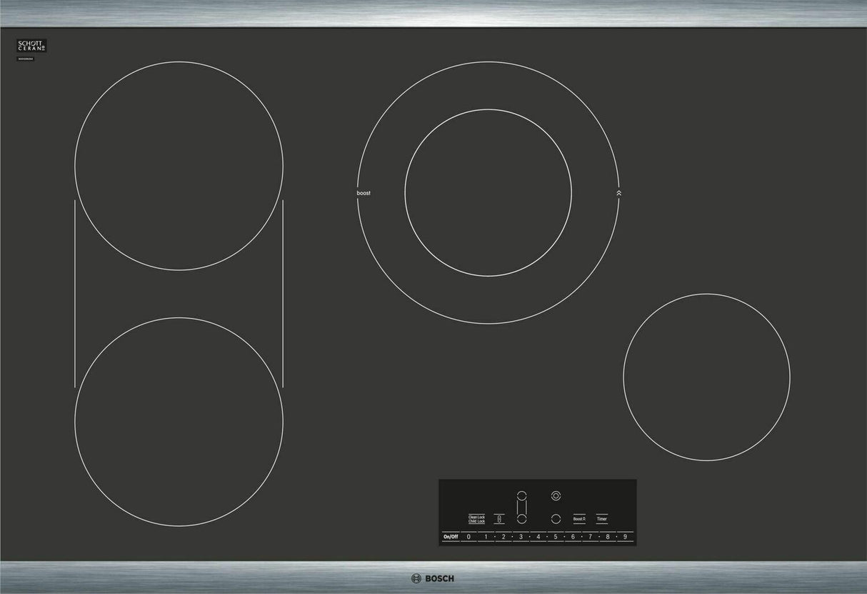 800 Series 30" Electric Cooktop