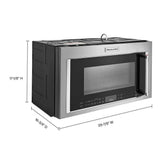 30" 1000-Watt Microwave Hood Combination with Convection Cooking