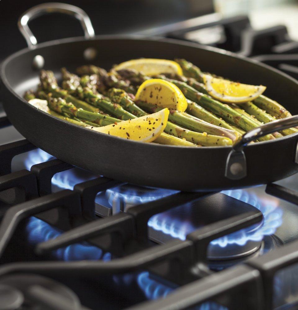 GE Profile™ 30" Smart Dual-Fuel Free-Standing Convection Range with Warming Drawer