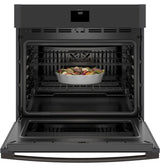 GE® 30" Smart Built-In Self-Clean Convection Single Wall Oven with Never Scrub Racks